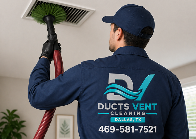 Clean HVAC vent